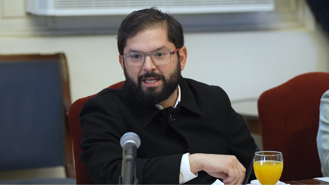 Boric condicionó reforma al sistema político a pensiones