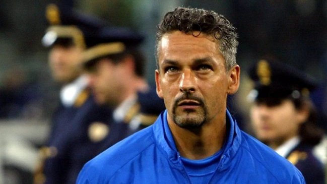 Roberto Baggio sorprendió con imagen y se postuló a la serie 