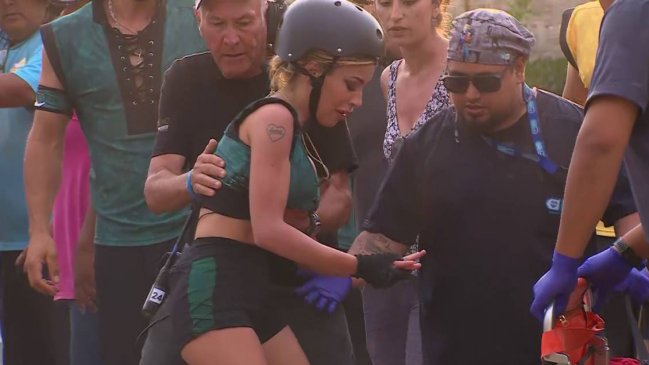 Oriana Marzoli tuvo serio accidente en prueba de Ganar o Servir