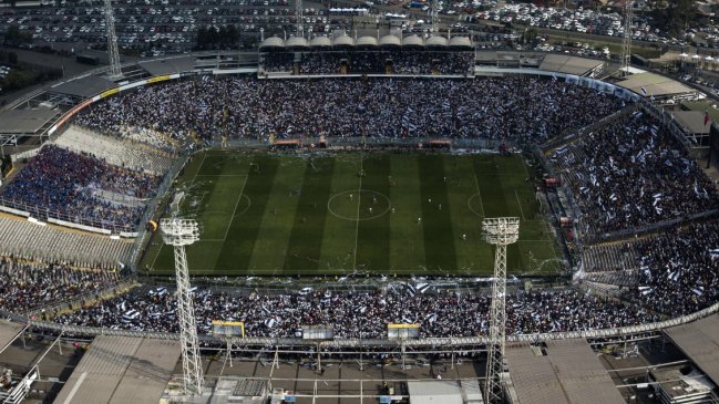 Camacho dijo que Colo Colo apunta a recaudar US$100 millones para remodelar el Monumental