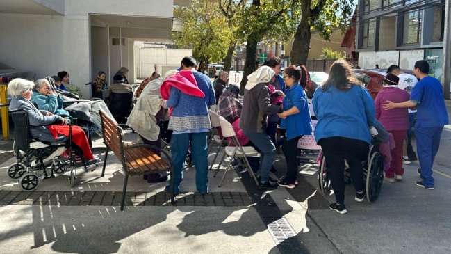   Concepción: Fuga de gas obligó a evacuar un hogar de ancianos 