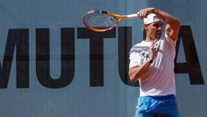  Rafael Nadal prepara su estreno en el Masters de Madrid 