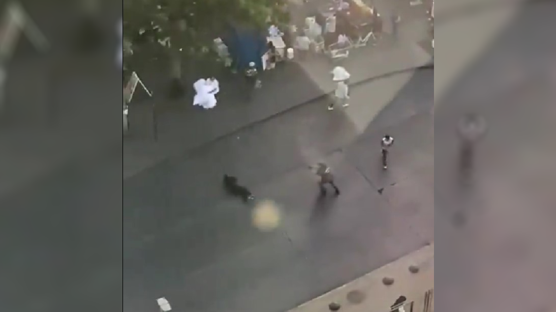 En riesgo vital sujeto que amenazó a carabinero y recibió un balazo policial