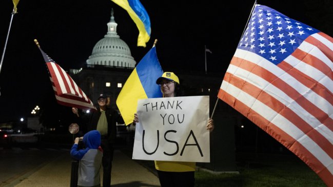   Congreso de EEUU aprobó paquete de ayuda militar para Ucrania, Israel y Taiwán 