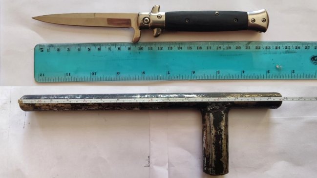 Valdivia: Escolar fue a su colegio con un cortaplumas y una escopeta hechiza