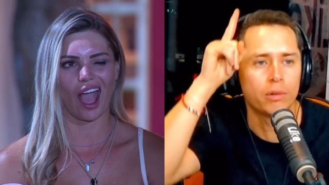 Karol Lucero reaccionó con molestia a mención de Faloon en 