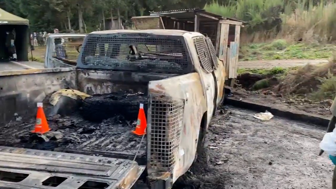 Tres carabineros fueron asesinados en una emboscada en Cañete
