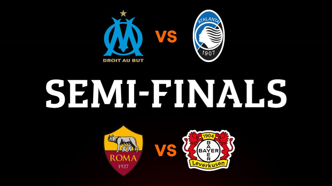 La agenda de las semifinales de ida en la Europa League