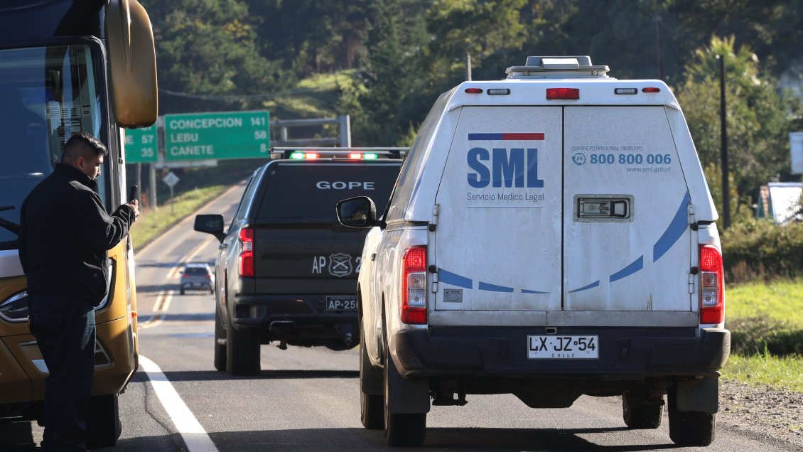 SML terminó autopsias de los carabineros asesinados en Cañete