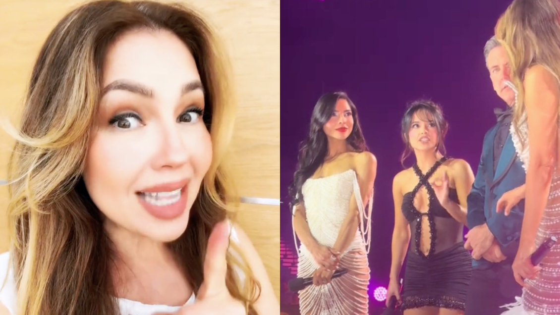 Thalía aclara supuesta discusión con Becky G: 