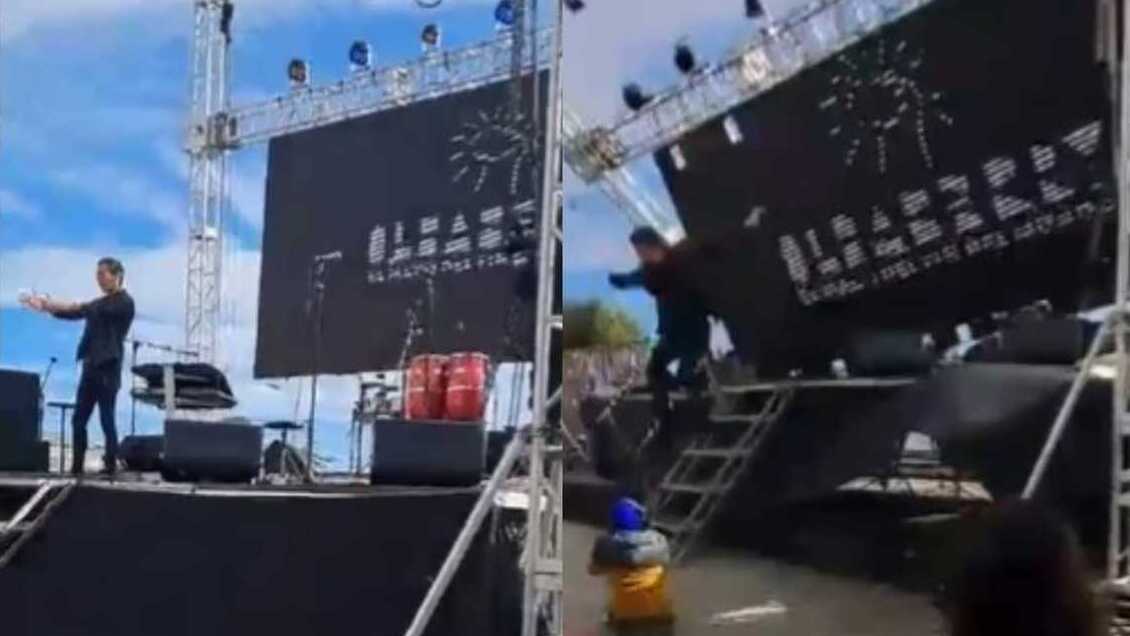 San Antonio: Tres lesionados tras caída de pantalla en show del mago Olhaberry