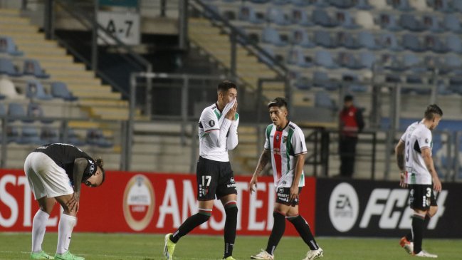 Palestino recibió millonaria multa de Conmebol por duelo ante Bolívar en la Libertadores