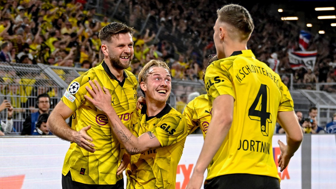 Borussia Dortmund tumbó a PSG y se acercó a la final de la Champions