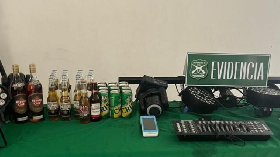 Carabineros detectó un club clandestino en hotel de Antofagasta