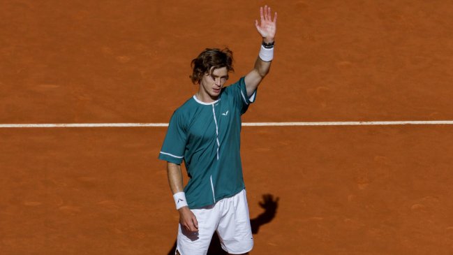Andrey Rublev tumbó a Taylor Fritz y entró a la final de Madrid