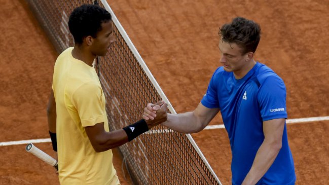 Auger-Aliassime entró a la final de Madrid por retiro de Lehecka