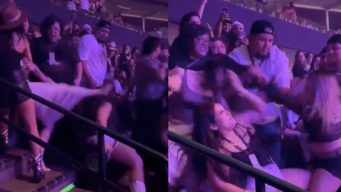 Concierto de Bad Bunny es eclipsado por caótica pelea entre mujeres