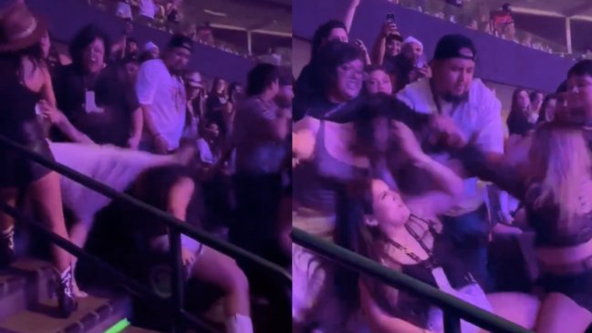 Concierto de Bad Bunny es eclipsado por caótica pelea entre mujeres