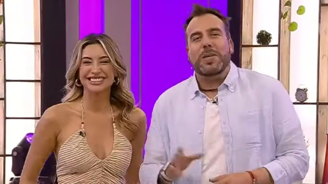 La comentada foto viral de Kaminski y Camila Andrade en un centro comercial