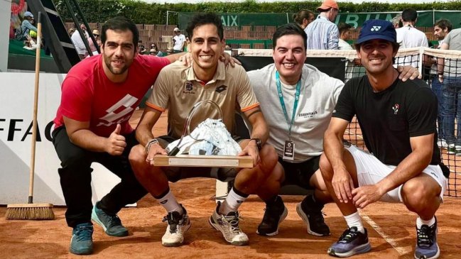 Alejandro Tabilo alcanzó el mejor ranking de su carrera tras título en Francia