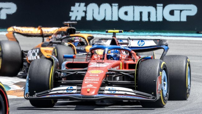   Carlos Sainz fue sancionado y perdió el cuarto puesto del GP de Miami 