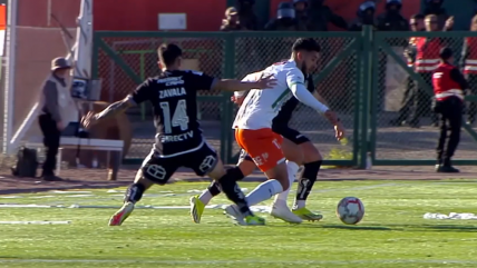   Esta fue la revisión en el VAR que dio pie atrás a la expulsión de Zavala ante Cobresal 