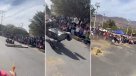 "Carro loco" perdió el control y chocó contra el público en Ovalle