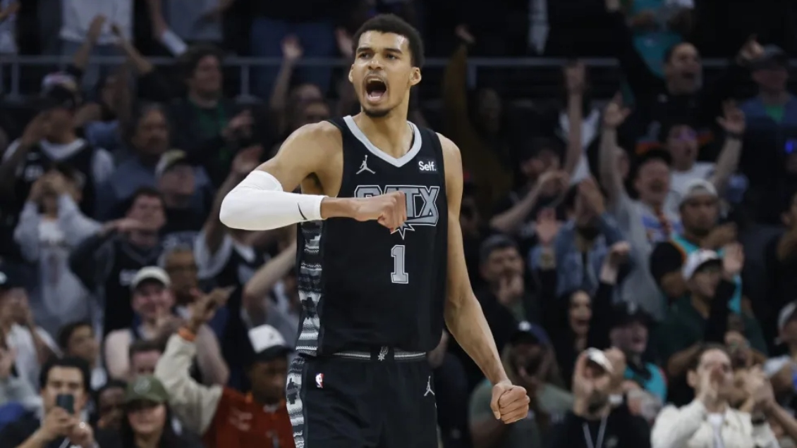 No hubo sorpresa: Victor Wembanyama fue el novato del año en la NBA