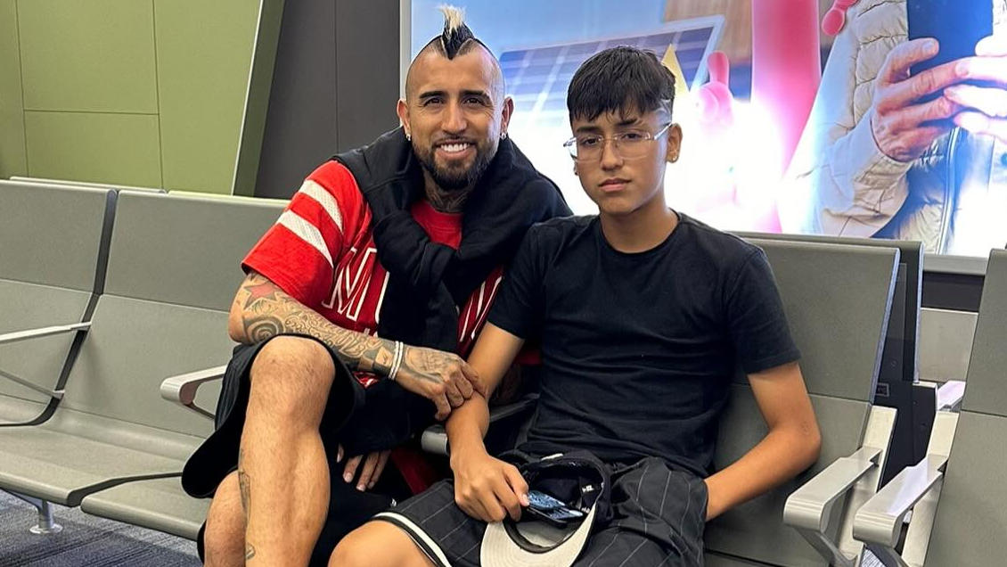 El emotivo saludo de cumpleaños de Arturo Vidal a su hijo Alonso: Me haces feliz y orgulloso