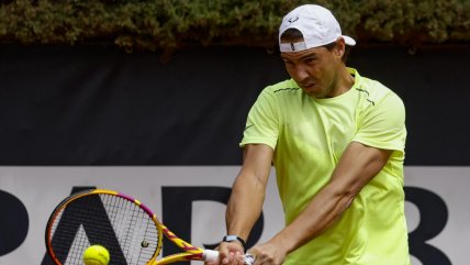   Nadal se entrenó con Tsitsipas en Roma 
