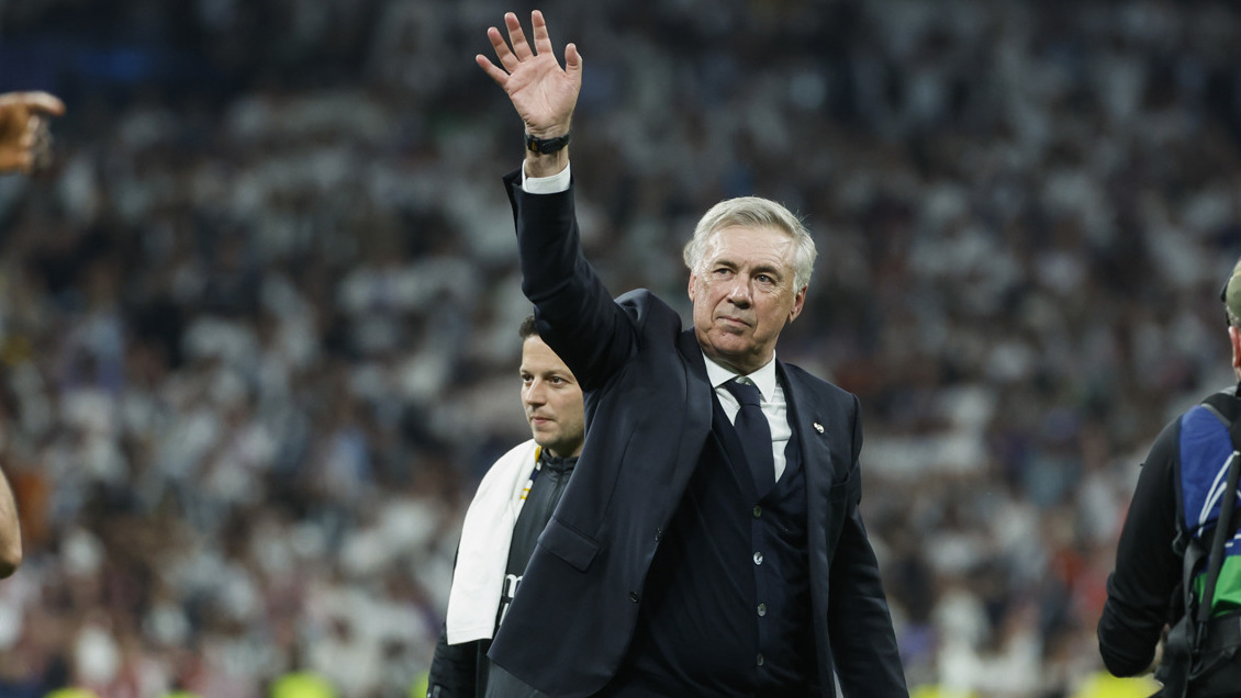 Ancelotti celebró remontada de Real Madrid: 