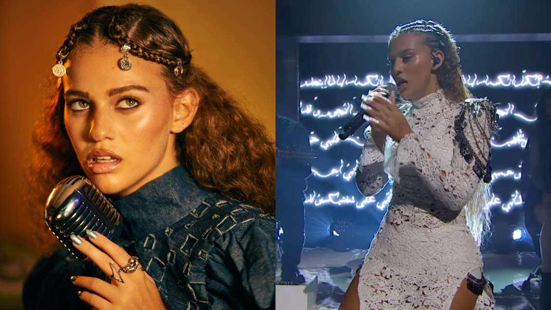 Cantante palestino-chilena se lució en late show estadounidense