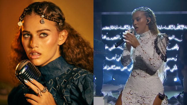 Cantante palestino-chilena se lució en late show estadounidense