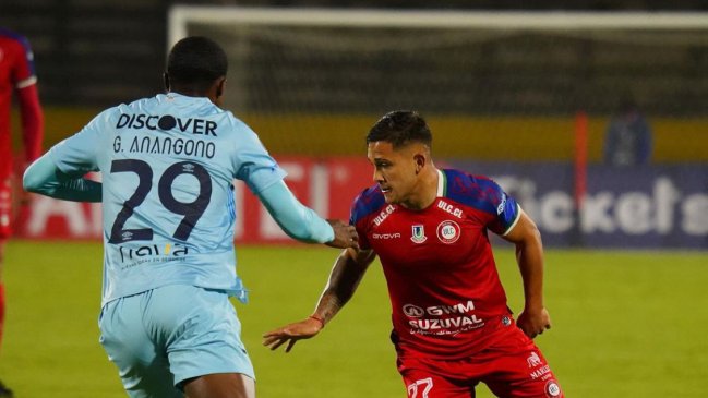 Unión La Calera se complicó en la Sudamericana tras sufrir paliza ante la UC de Quito