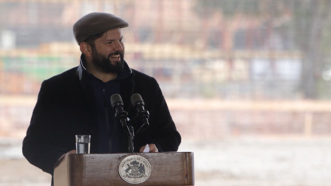 Presidente Boric trató de 