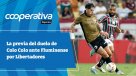 Cooperativa Deportes: La previa del duelo de Colo Colo ante Fluminense por Libertadores