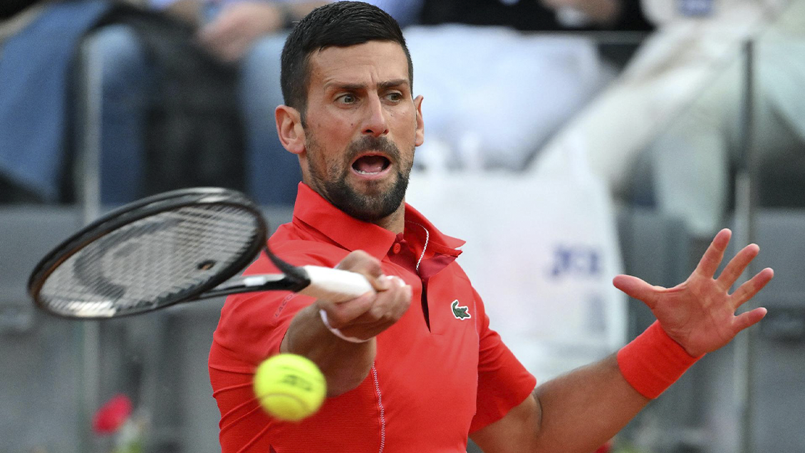 Djokovic tuvo un estreno triunfal para citarse con Tabilo en el Masters 1.000 de Roma