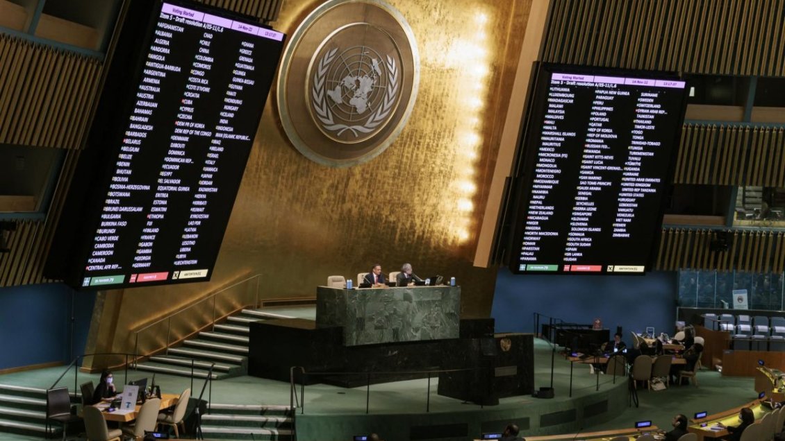 Abrumadora mayoría de Estados pide la integración plena de Palestina en la ONU