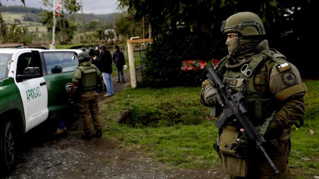 Carabineros pide modificar control de cautelares en macrozona sur