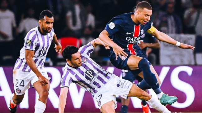 Gabriel Suazo fue clave en victoria de Toulouse ante PSG