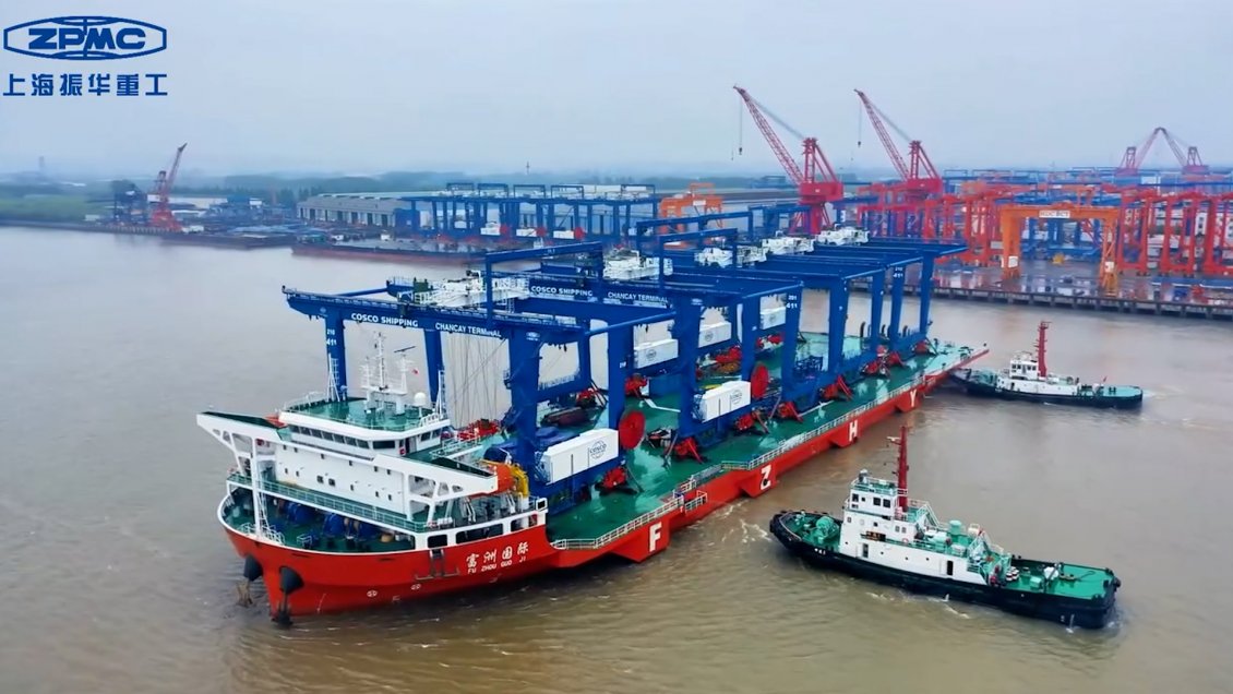 Megapuerto peruano recibirá esta semana un primer lote de grúas chinas