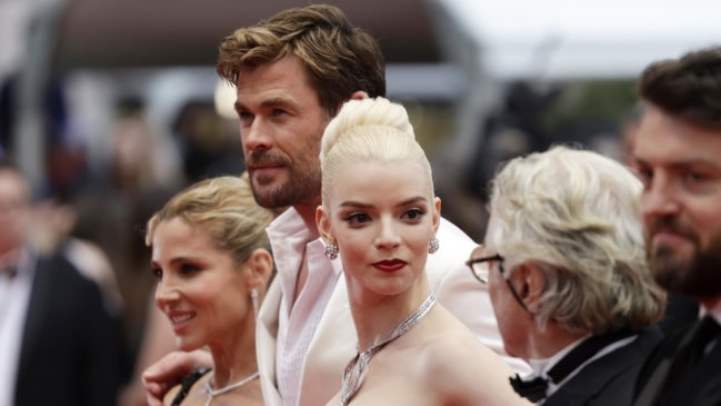Anya Taylor-Joy y Chris Hemsworth se lucieron en la premier de 