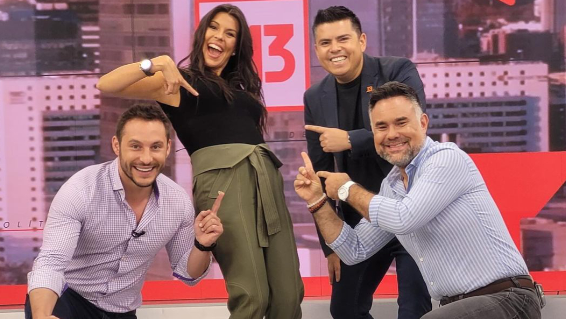 Natalia López de Canal 13 ya es mamá: equipo envió saludo en pantalla