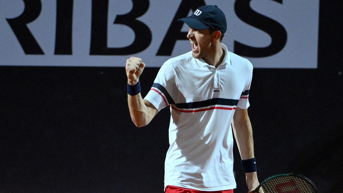 Jarry en semifinales de Roma: 