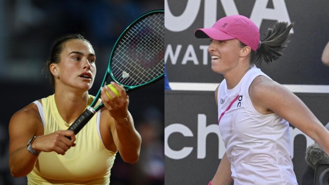 Aryna Sabalenka enfrentará a Iga Swiatek en la final del WTA 1.000 de Roma
