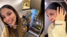 Joven rompió en llanto al llenar su refrigerador por primera vez y se hizo viral