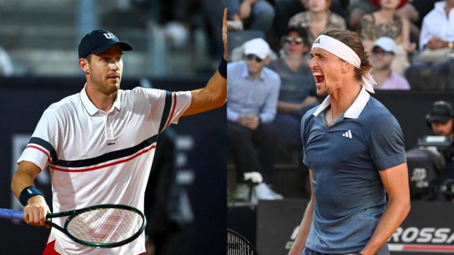 ¿Cuándo y dónde ver la final entre Alexander Zverev y Nicolás Jarry en Roma?