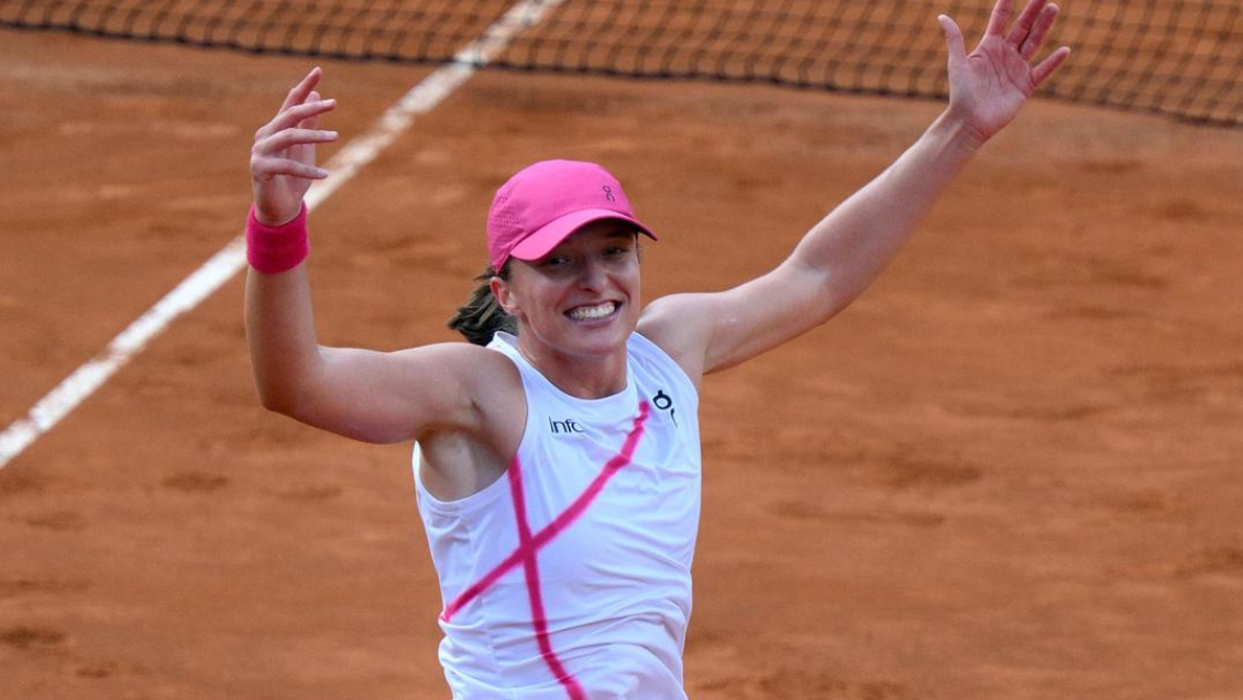 Iga Swiatek conquistó el WTA 1.000 de Roma a costa de Aryna Sabalenka
