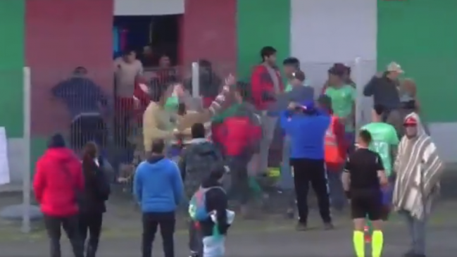 DT de Cabrero fue detenido por brutal agresión al presidente de Valdivia