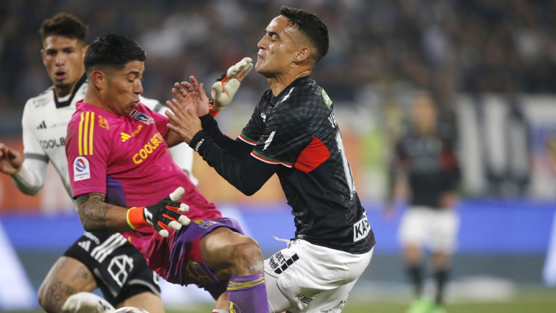 [VIDEO] ¿Era penal de Cortés? La falta que reclamó Palestino ante Colo Colo